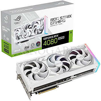 16GB ASUS ROG-STRIX-RTX4080S-16G-WHITE ROG Strix GeForce RTX4080 SUPER White