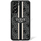 Guess GUHCS23SP4RPSK Hard Cover 4G Printed Stripe Black Samsung Galaxy S23