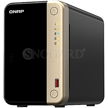 QNAP Turbo Station TS-264-8G NAS Server Celeron N5095 8GB RAM 2x 2.5GBase-T
