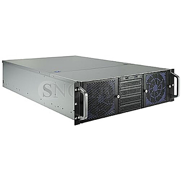 Inter-Tech 88887385 IPC Server 3U-30765 3U schwarz/grau