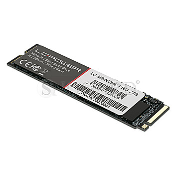 2TB LC-Power LC-M2-NVME-PRO-2TB Phenom Pro SSD M.2 2280 PCIe 3.0 x4 NVMe 1.3