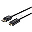 Manhattan 152679 DisplayPort Stecker auf HDMI Stecker 1.8m schwarz