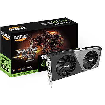 12GB Inno3D N407S2-126X-186162N GeForce RTX4070 SUPER Twin X2