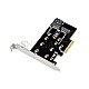 Conceptronic EMRICK04B 2x M.2 NVMe SSD (1xM-Key+1xB-M-Key) PCIe Adapter