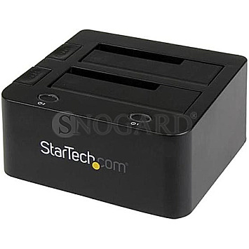 StarTech.com UNIDOCKU33 USB-B 3.0 Dockingstation schwarz