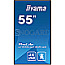 138.7cm(54.6") Iiyama LH5554UHS-B1AG 4K UHD Mediaplayer Android LAN seriell