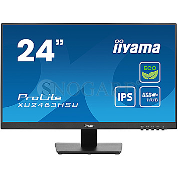 60.5cm (23.8") Iiyama XU2463HSU-B1 ECO Green IPS Full-HD 100Hz Lautsprecher