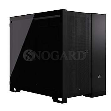 Corsair CC-9011259-WW 6500D Airflow Tempered Glass Dual Chamber Black Edition