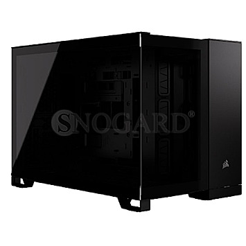 Corsair CC-9011265-WW 2500X Tempered Glass Dual Chamber Black Edition