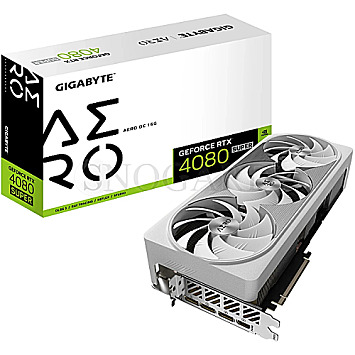 16GB Gigabyte GV-N408SAERO OC-16GD OC-16GD GeForce RTX4080 SUPER Aero OC 16G