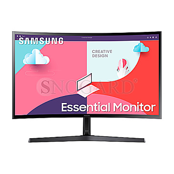 61cm (24") Samsung S24C366EAU Essential VA Full-HD Curved FreeSync