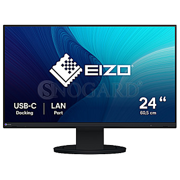 60.5cm (23.8") EIZO EV2490-BK IPS Full-HD Lautsprecher GLAN Pivot