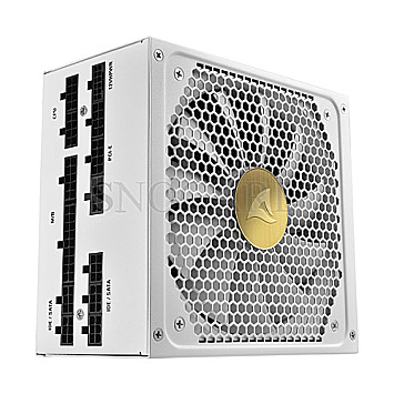 1000 Watt Sharkoon Rebel P30 Gold White ATX 3.0 vollmodular  80 PLUS Platinum