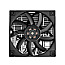 Deepcool R-AN600-BKNNMN-G AN600 Top Blow Heatpipe Cooler PWM