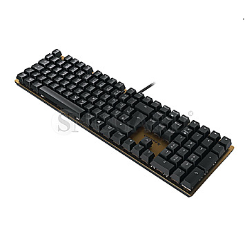 Cherry G80-3950LIBDE-2 KC 200 MX QWERTZ MX2A BROWN USB braun/schwarz