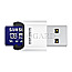 128GB Samsung PRO Plus R180/W130 microSDXC UHS-I U3 A2 Class 10 V30 USB Kit