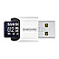 512GB Samsung PRO Ultimate R200/W130 microSDXC UHS-I U3 A2 Class 10 V30 USB Kit