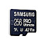 256GB Samsung PRO Ultimate R200/W130 microSDXC UHS-I U3 A2 Class 10 V30 Kit