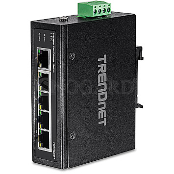 Trendnet TI-E50 Industrie Switch 5 Port Fast Ethernet L2 DIN-Rail