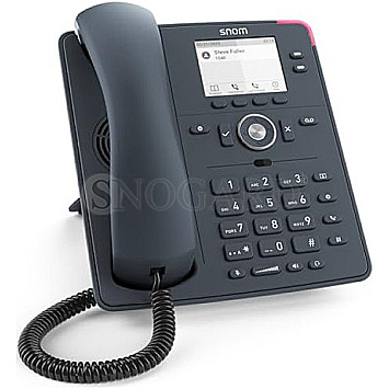 Snom D140 SIP Tischtelefon schwarz