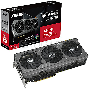 16GB ASUS TUF-RX7600XT-O16G-GAMING TUF Gaming Radeon RX7600XT OC