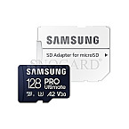 128GB Samsung PRO Ultimate R200/W130 microSDXC UHS-I U3 A2 Class 10 V30 Kit