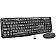 Ultron UMC-300 Wireless Desktop Kabellose Tastatur + Maus Office Set schwarz