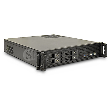 Inter-Tech 88887334 2U-2504 IPC Storage 2U Server Case schwarz