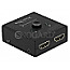 DeLOCK 64072 HDMI 4K Umschalter bidirektional 2xHDMI In / 1x HDMI Out schwarz
