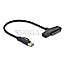 DeLOCK 61042 USB zu SATA 6Gb/s Konverter mit USB-C oder USB Typ-A