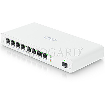 Ubiquiti UISP-S Desktop Gigabit Managed Switch 8x RJ45 1xSFP 110W passiv PoE