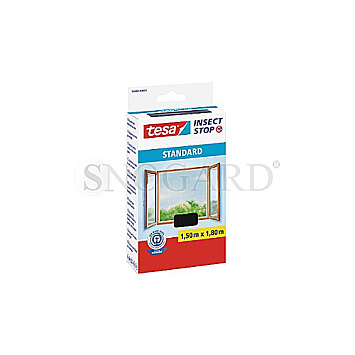 Tesa 55680-00001-02 Standard Klettband 1.5x1.8m anthrazit