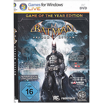 Batman Arkham Asylum: GotY-Edition PC-DVD USK: 16
