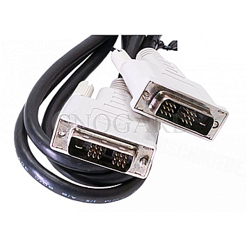 Sharkoon Single Link Digital DVI-Kabel (18polig) 1.5m schwarz