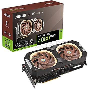 16GB ASUS RTX4080S-O16G-NOCTUA Noctua GeForce RTX4080 SUPER OC Edition