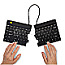 R-Go Split Break Bluetooth Keyboard US-Layout QWERTY schwarz