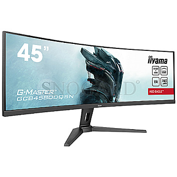 114.3cm (45") Iiyama G-Master GCB4580DQSN-B1 Red Eagle VA 165Hz GLAN Curved