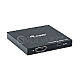 Equip 332715 HDMI 1.4 Splitter 2-Port Ultra Slim 4K/30Hz schwarz EndlessOS