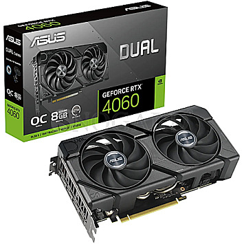 8GB ASUS DUAL-RTX4060-O8G-EVO Dual GeForce RTX4060 EVO OC