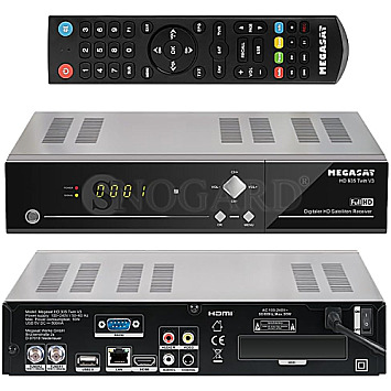 Megasat HD 935 Twin V3 DVB-S2 Receiver schwarz