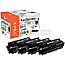 Peach 112093 HP 410A CF410-3A Toner Multipack