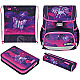 Herlitz 50046218 Loop Plus Magic Unicorn Schultaschen Set 4-tlg