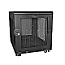 StarTech.com 4-Pfosten 12HE Server/ Schrank 19" Rack schwarz