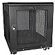 StarTech.com 4-Pfosten 12HE Server/ Schrank 19" Rack schwarz