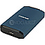 1TB Transcend TS1TESD410C ESD410C Portable PCIe SSD USB-C 3.2 IPX5  Dark Blue