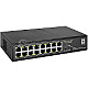 LevelOne GES-2216 GES Rackmount Gigabit Smart Switch 16-Port