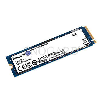 4TB Kingston SNV2S/4000G NV2 NVMe PCIe 4.0 SSD M.2 2280 PCIe 4.0 x4