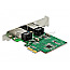 DeLOCK 89999 PCIe 2.0 x1 Dual RJ45 LAN Adapter Low Profile