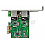 DeLOCK 89999 PCIe 2.0 x1 Dual RJ45 LAN Adapter Low Profile