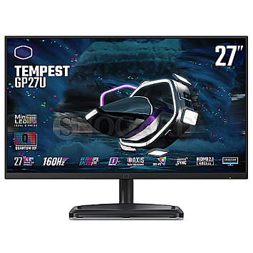 68.6cm (27") CoolerMaster Tempest GP27U IPS Mini LED 4K UHD 160Hz Gaming Pivot